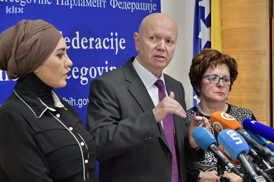 Rukovodstvo Predstavničkog doma Parlamenta FBiH (Foto: I. Š./Klix.ba)