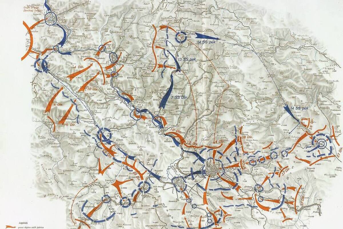 Plan operacija oslobađanja grada(Foto: Facebook /Historijski Arhiv Sarajevo)