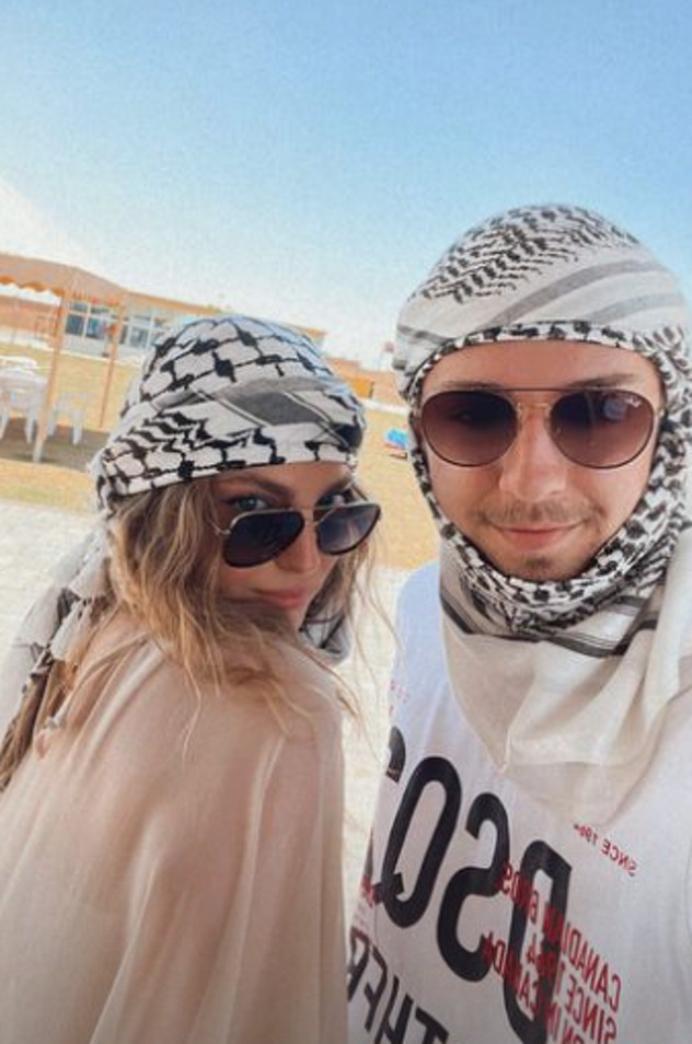 Džejla i njen prijatelj u Dubaiju