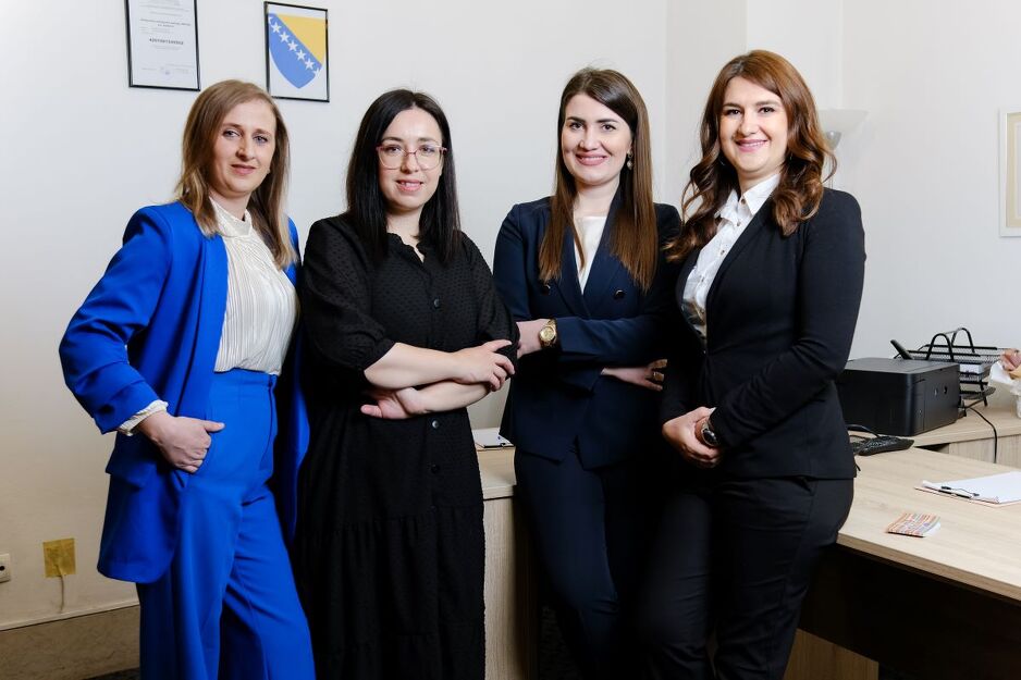 Aida Karaula, Lejla Kruško, Amra Trako Jugović i Azra Hošić 