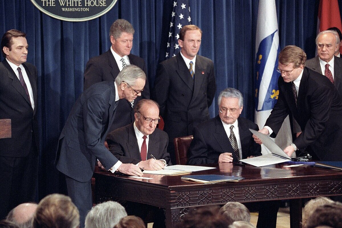 Potpisivanje Washingtonskog sporazuma (Foto: Wikicommons)