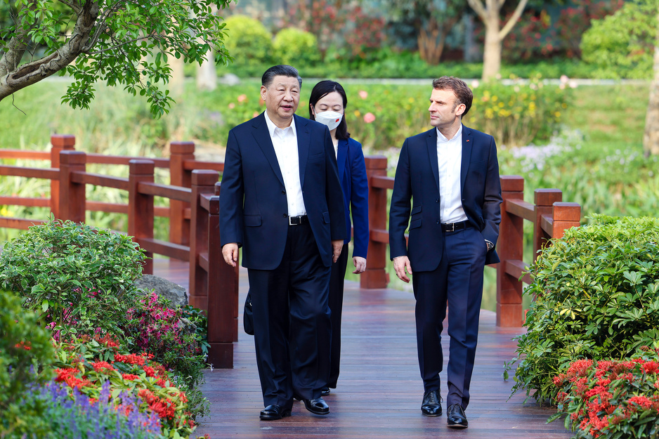Macronove izjave u Pekingu naišle na veliko negodovanje Zapada (Foto: EPA-EFE)