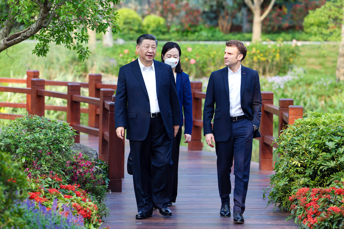 Macronove izjave u Pekingu naišle na veliko negodovanje Zapada (Foto: EPA-EFE)