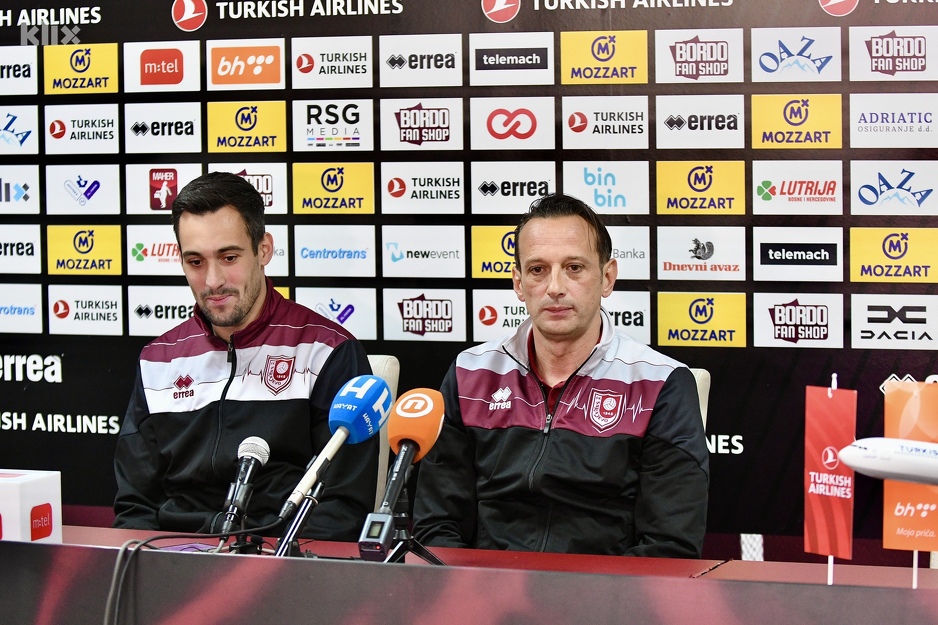Ivan Borna Jelić Balta i Mirza Varešanović (Foto: T. S./Klix.ba)