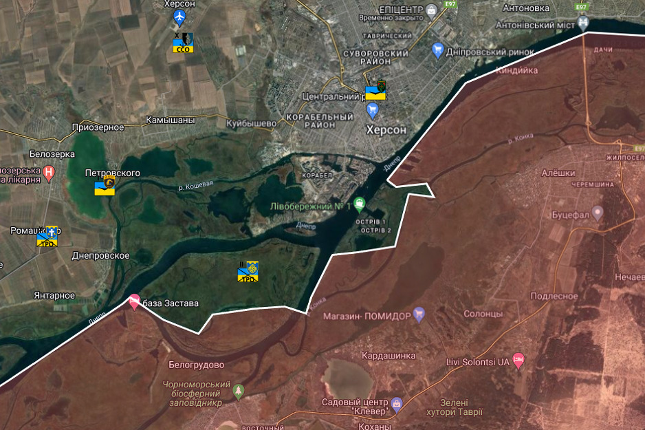Trenutna situacija oko Hersona