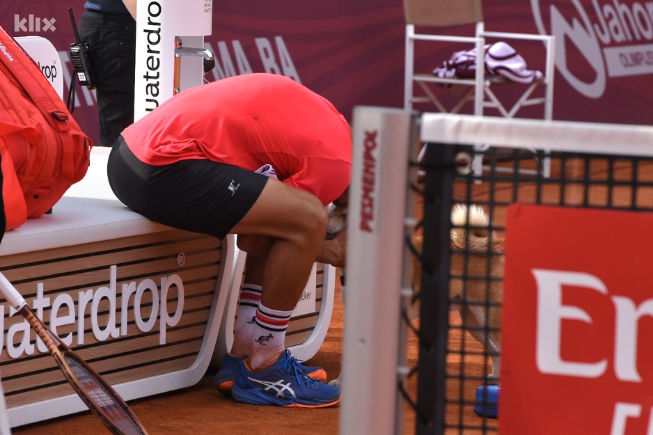 Srbijanski teniser Dušan Lajović (Foto: E. M./Klix.ba)