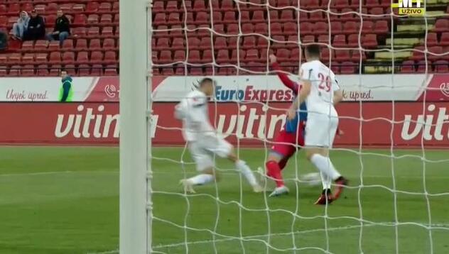 Za Borac je sviran sramotan penal (Foto: Screenshot)