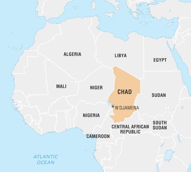 Čad graniči sa nestabilnim Sudanom i Libijom