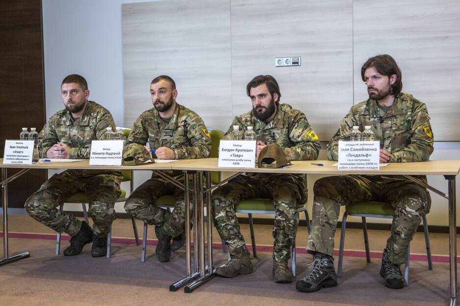 Vođe brigade Azov