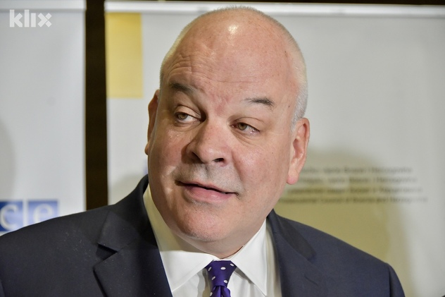 Brian Ageller, ambasador OSCE-a u BiH (Foto: I. Š./Klix.ba)