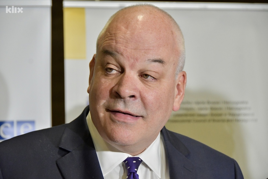 Brian Ageller, ambasador OSCE-a u BiH (Foto: I. Š./Klix.ba)