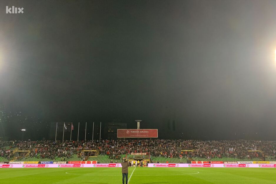 Sarajevo unatoč bojkotu ima veliku podršku navijača (Foto: T. S./Klix.ba)