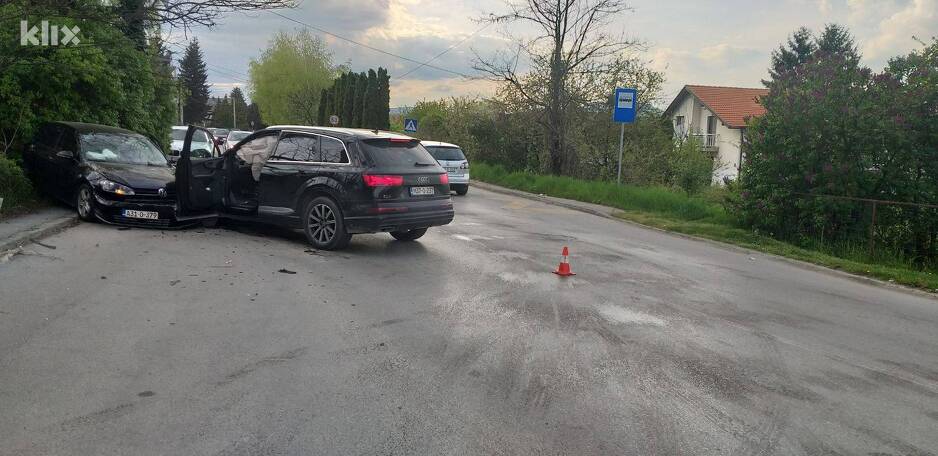 Saobraćajna nesreća na Stupu (Foto: Čitatelj)