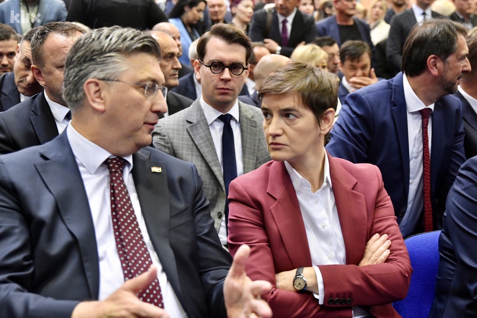 Andrej Plenković i Ana Brnabić (Foto: D. S./Klix.ba)