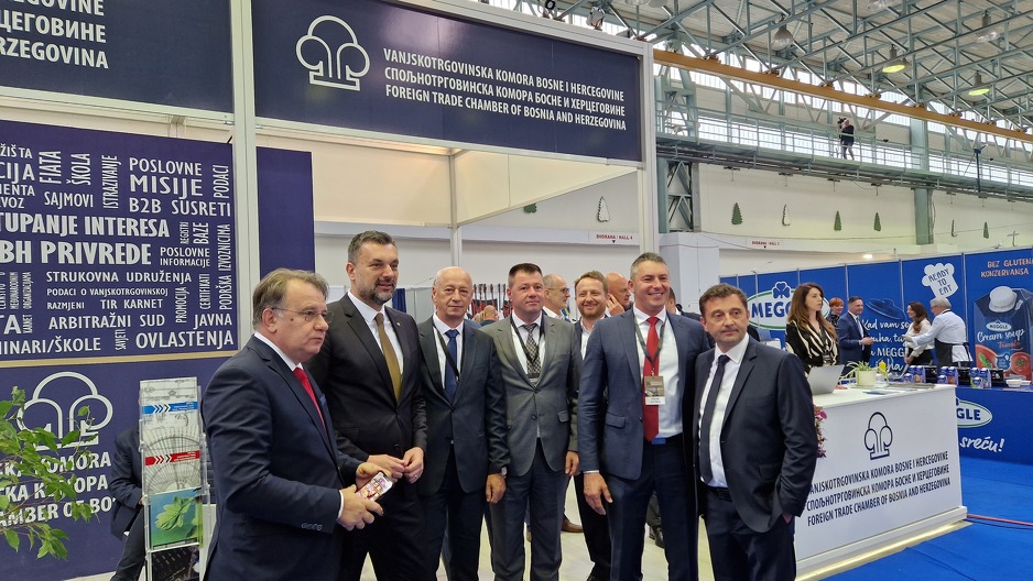 Predstavnici domaćih vlasti u posjeti štandu VTK BiH (Foto: VTK BiH)