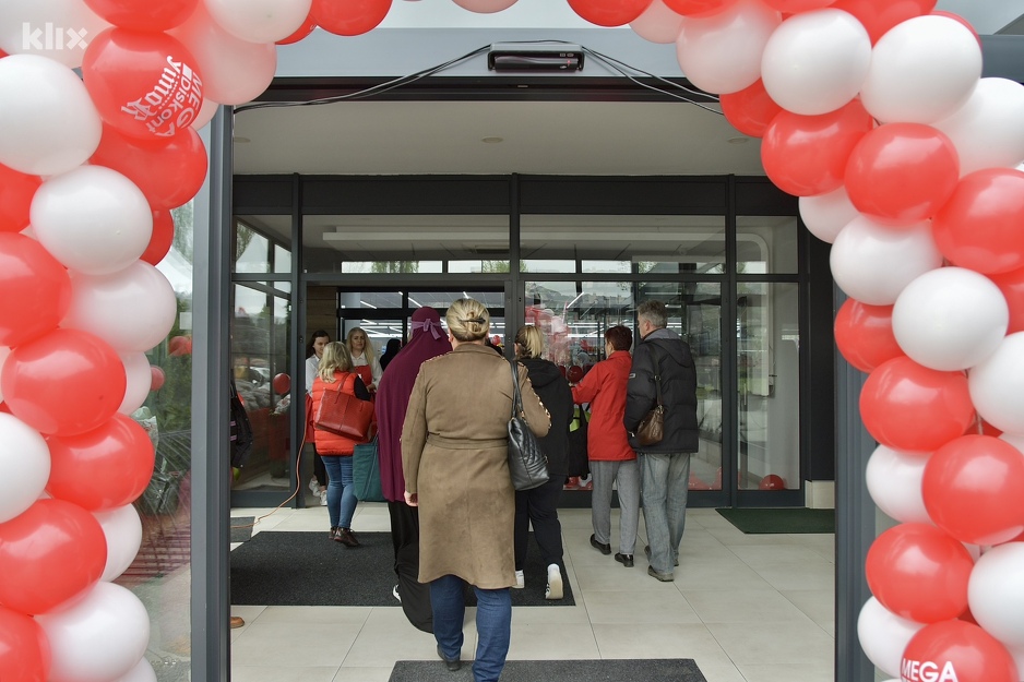 Mega Diskont otvorio je poslovnicu u Vistafonu na Otoci (Foto: I. Š./Klix.ba)