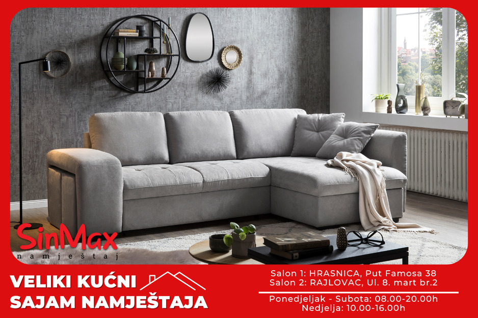 Sajam namještaja u salonu SinMax