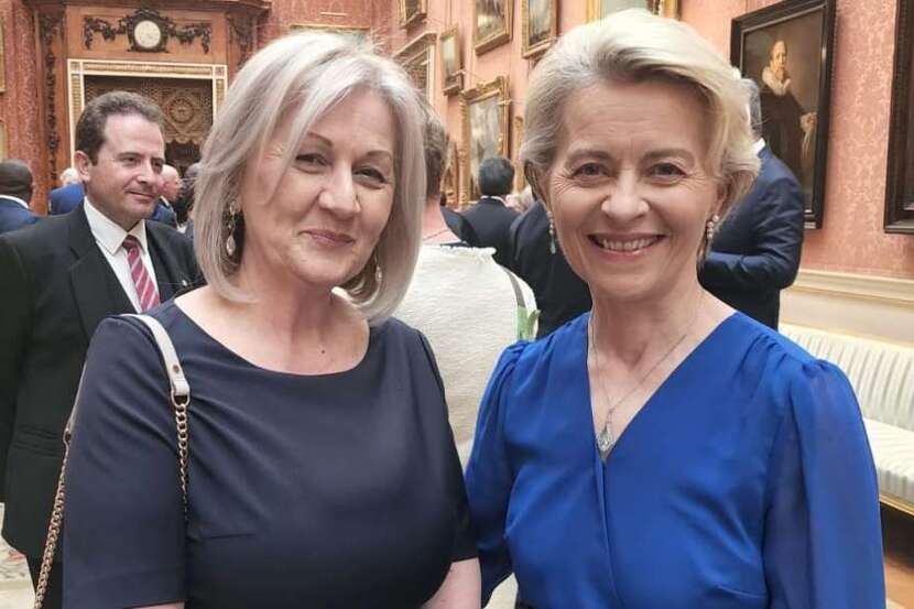 Borjana Krišto i Ursula von der Leyen