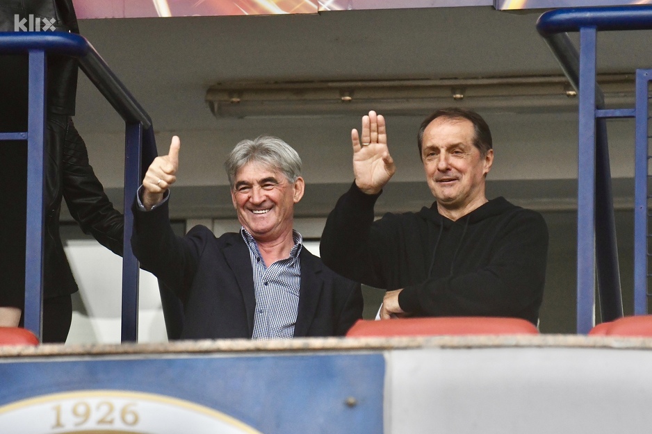 Mehmed Janjoš i Faruk Hadžibegić (Foto: T. S./Klix.ba)