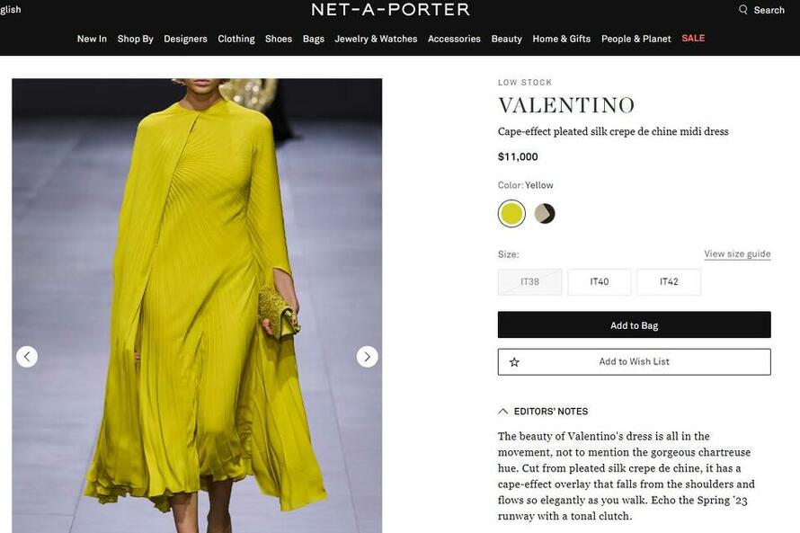 Screenshot/Net-a-Porter