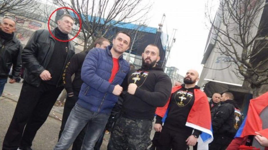 Ratni zločinac Došen na proslavi neustavnog 9. januara (2018. godina)