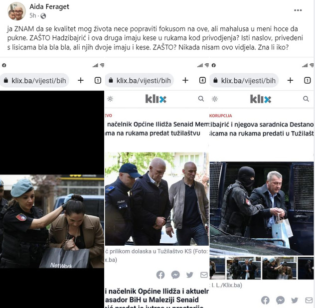 Jedna od objava na Facebooku (Foto: Screenshot / Facebook)