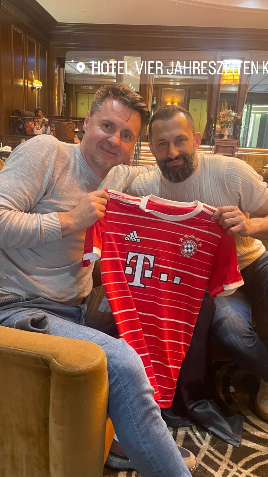 Elvir Bolić i Hasan Salihamidžić (Foto: Instagram)