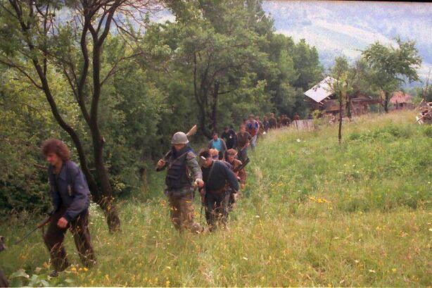 Branioci grada na padinama Sarajeva