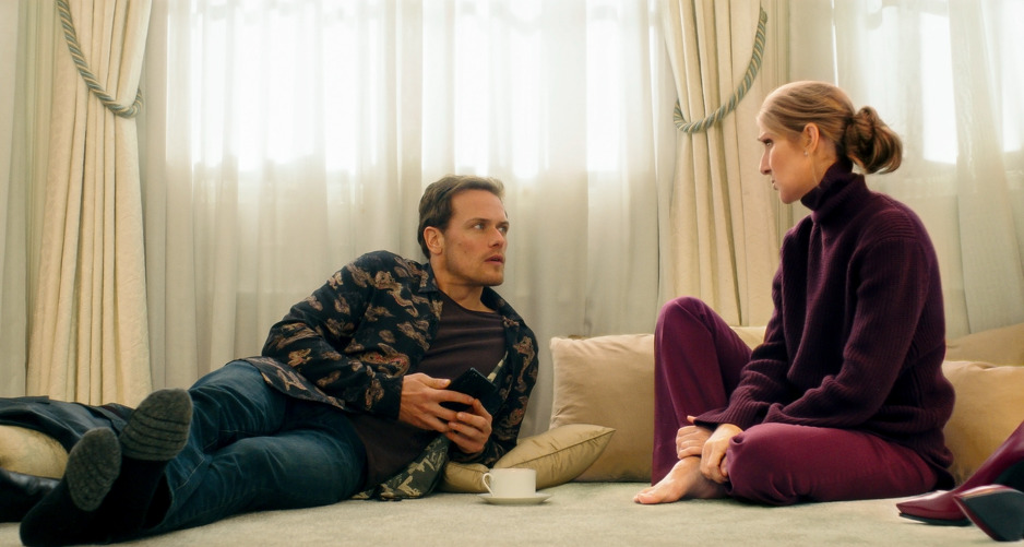 Sam Heughan i Celine Dion u filmu