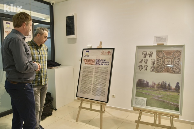 Izložba "Nacionalni spomenici Sarajeva" (Foto: I. Š./Klix.ba)