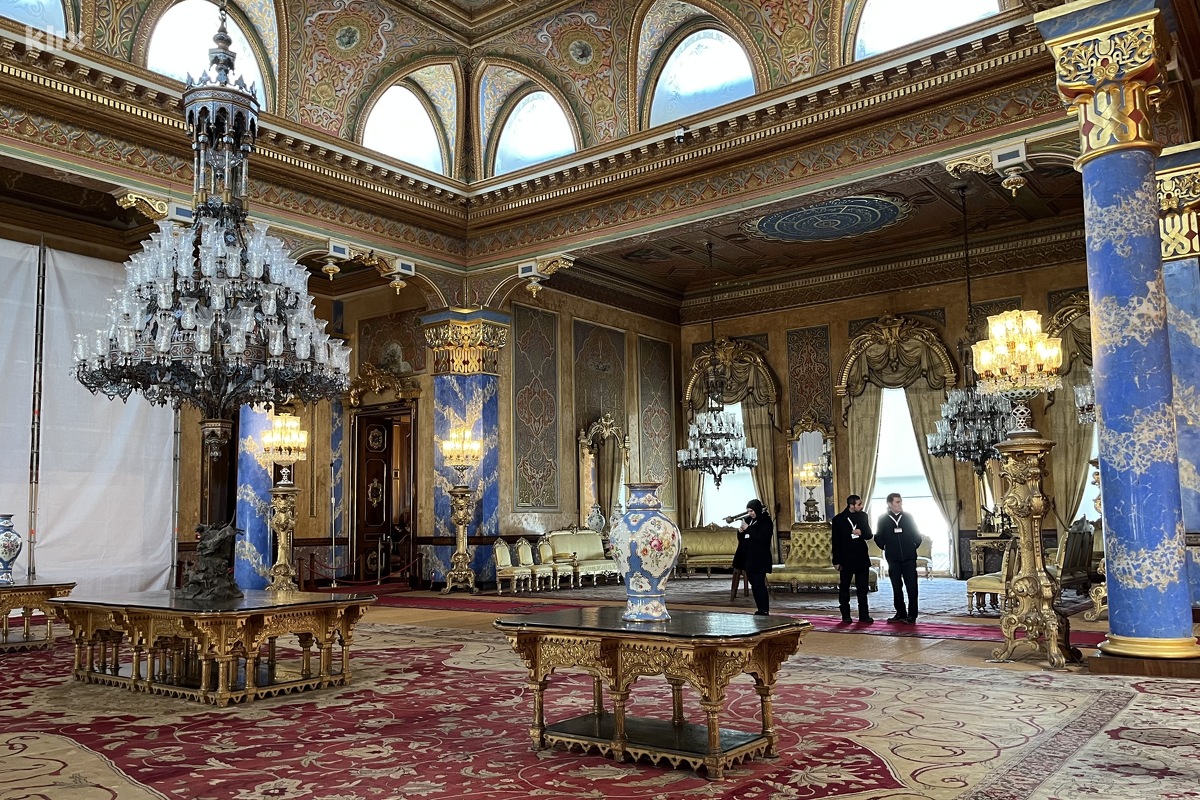 Jedan od salona Beylerbeyi palače (Foto: I. B./Klix.ba)