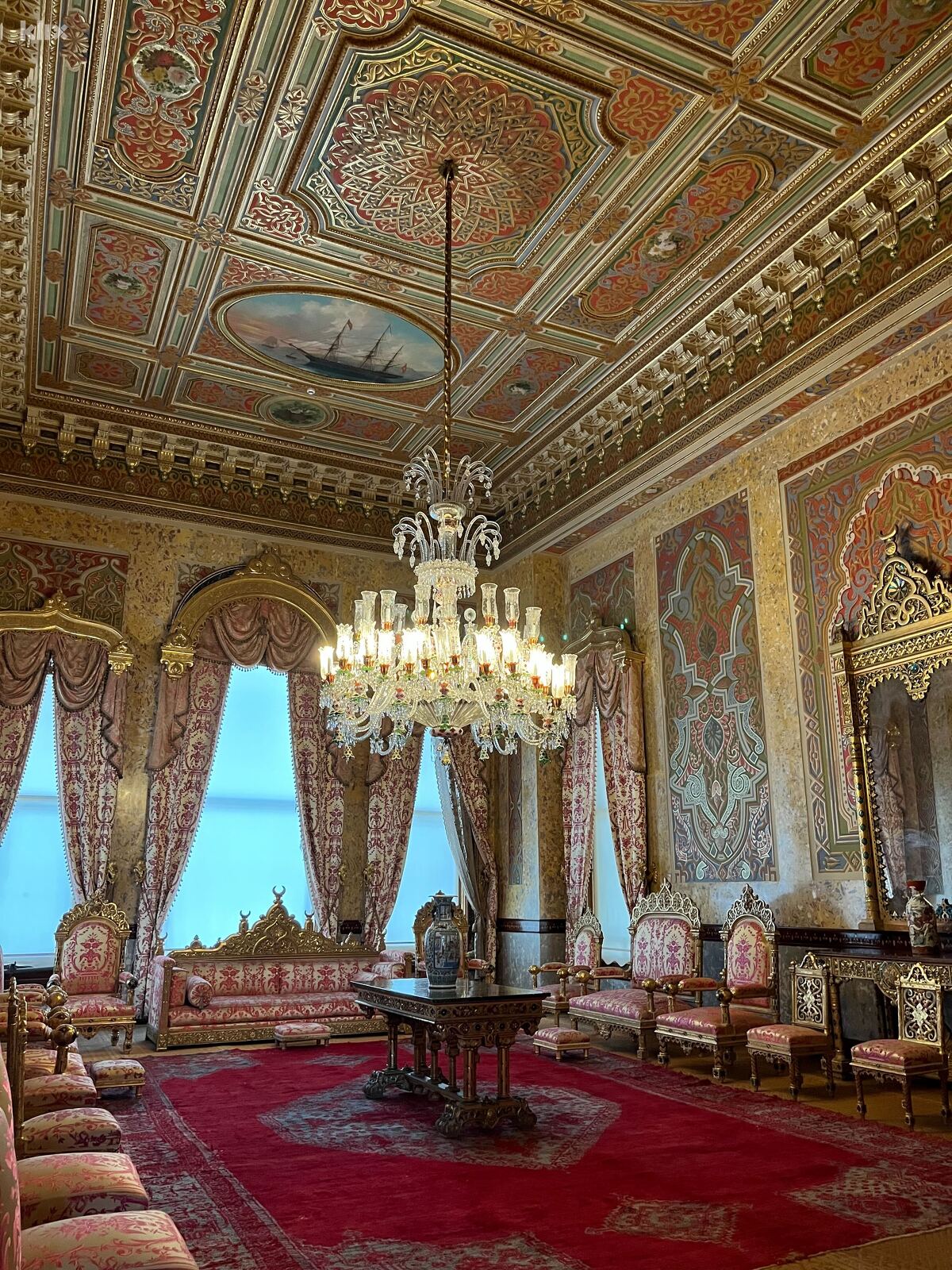 Jedan od salona u Kučuksu paviljonu (Foto: I. B./Klix.ba)