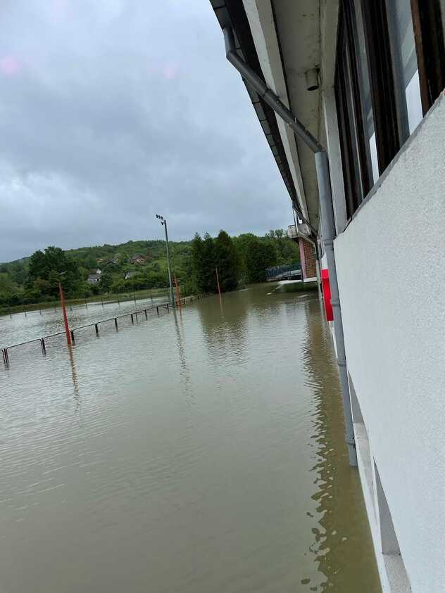 Stadion "Mlakve" u Bosanskom Novom u potpunosti je uništen
