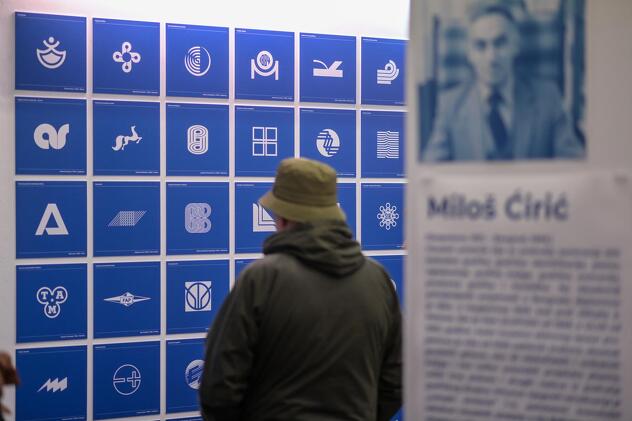 "Yugo.logo – Grafička identifikacija u Jugoslaviji" (Foto: Pixsell/Igor Soban)