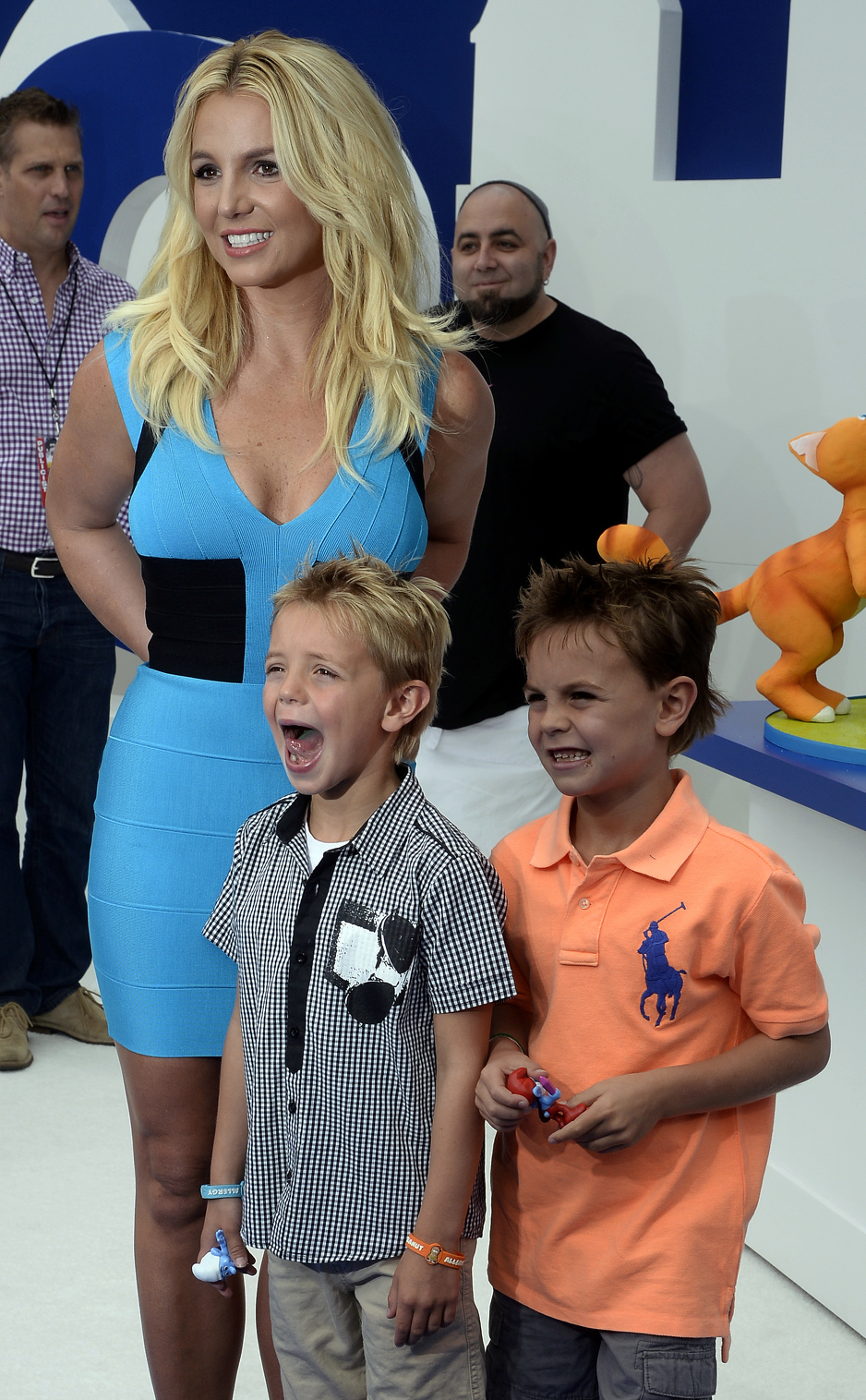 Britney Spears sa svojim sinovima Seanom i Jaydenom 2013. godine (Foto: EPA)