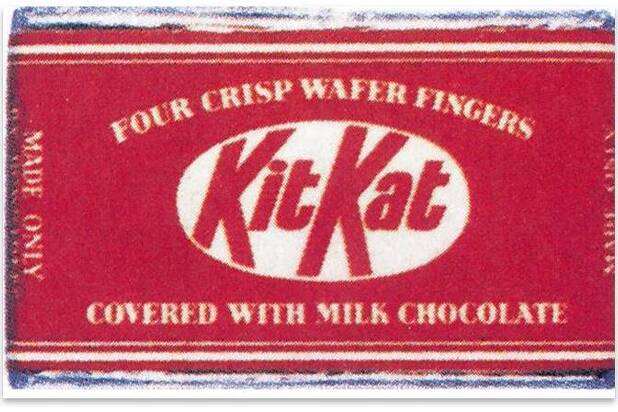 Stari omot čokoladice Kit Kat