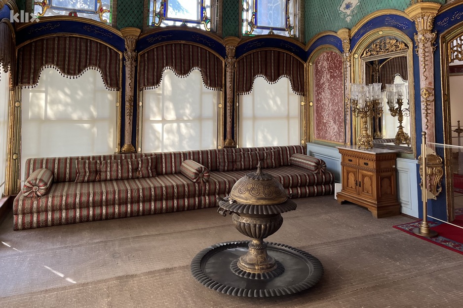 Unutrašnjost Aynalikavak paviljona je nešto manja, ali također fascinantna (Foto: I. B./Klix.ba)
