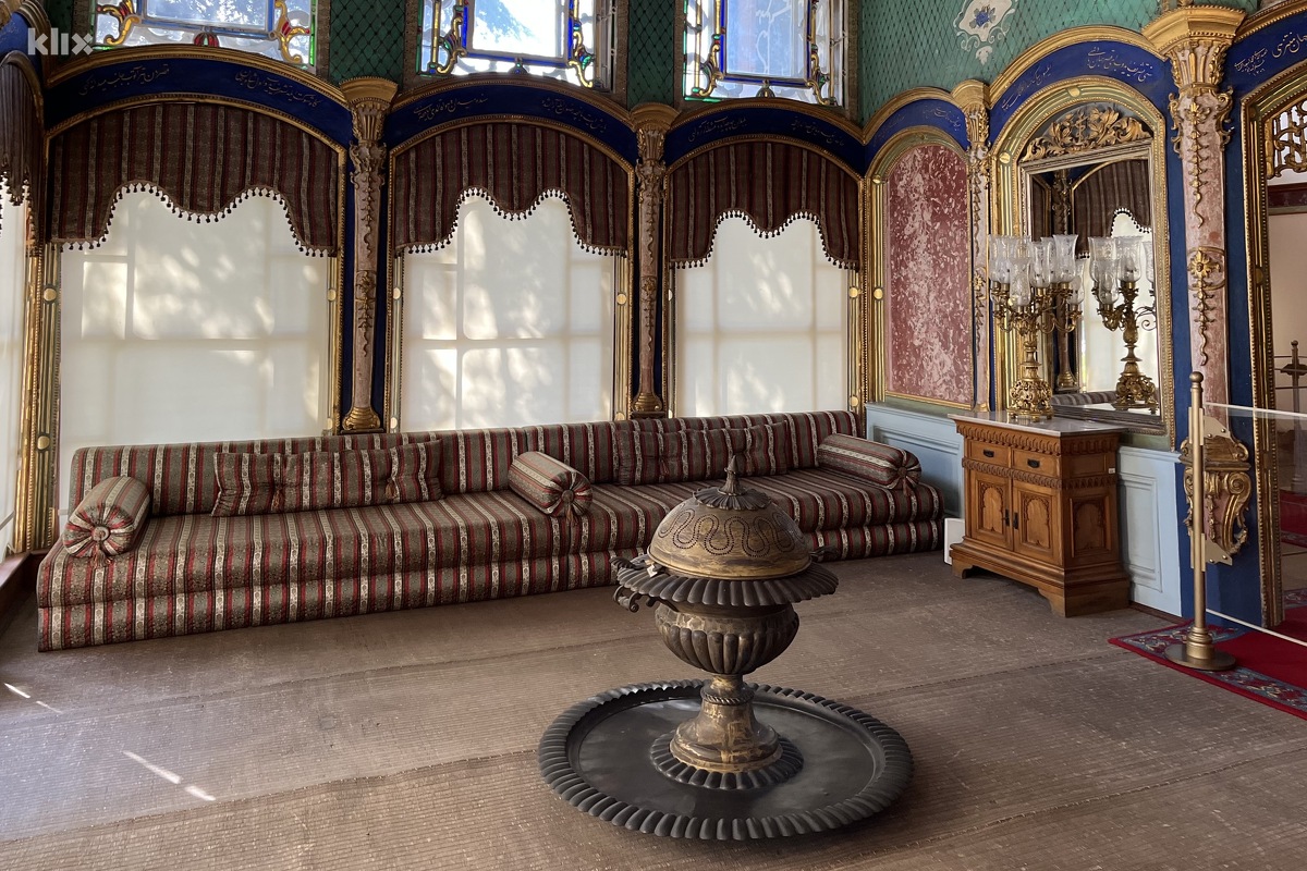Unutrašnjost Aynalikavak paviljona je nešto manja, ali također fascinantna (Foto: I. B./Klix.ba)