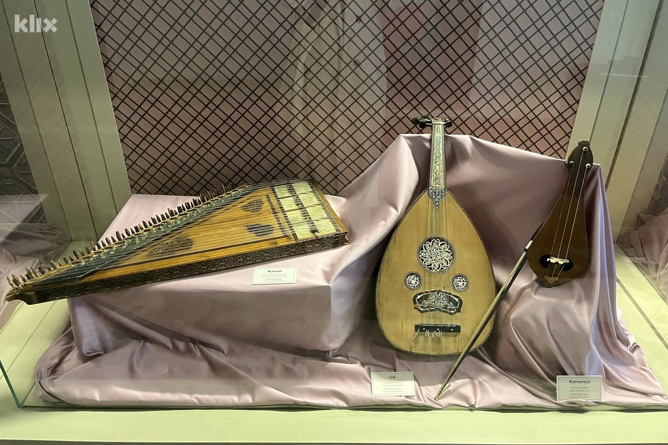 Instrumenti sultana Selima III čuvaju se u kolekciji Aynalikavak paviljona (Foto: I. B./Klix.ba)