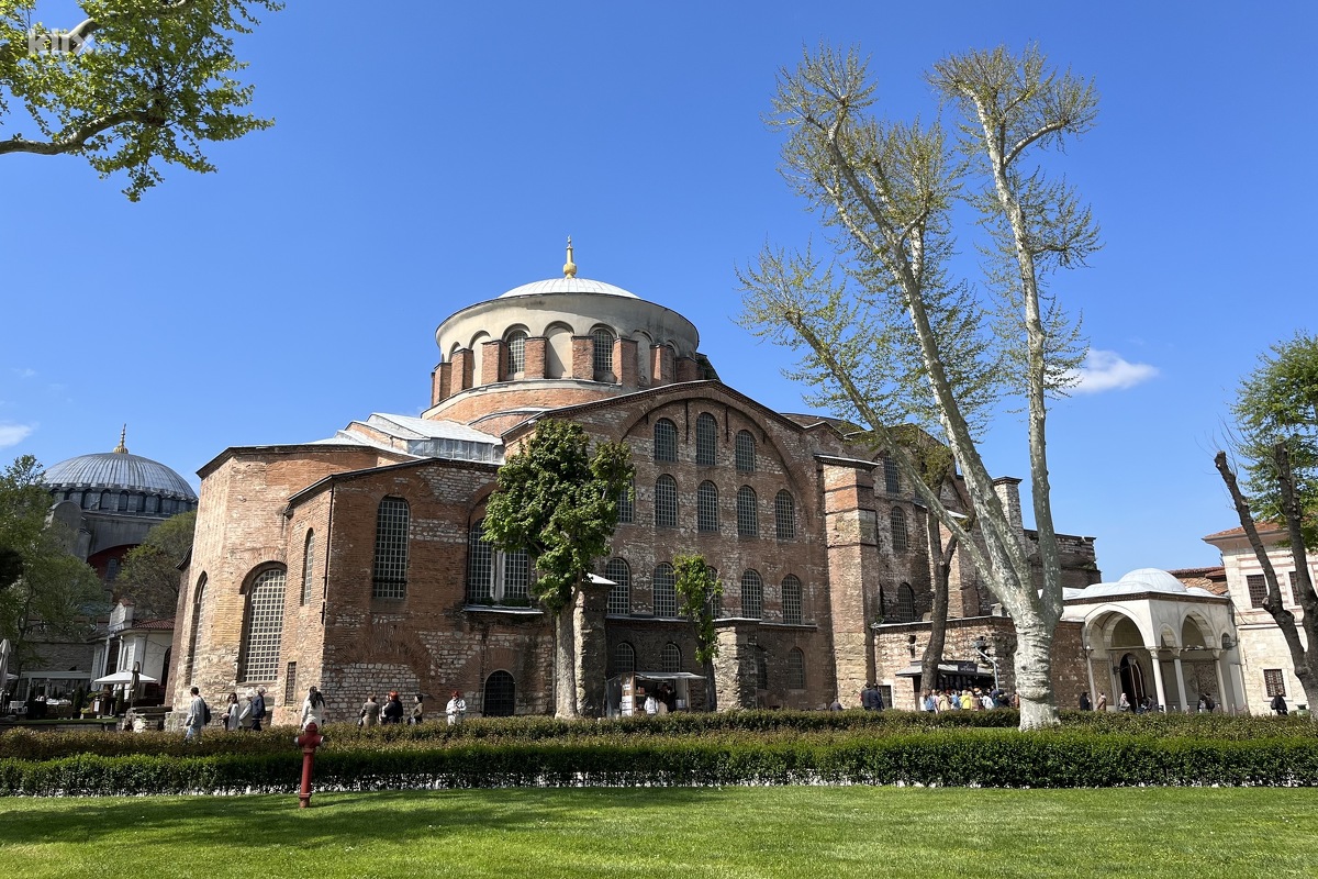 Aja Irena, crkva Svetog mira nalazi se odmah po ulasku u Topkapi (Foto: I. B./Klix.ba)