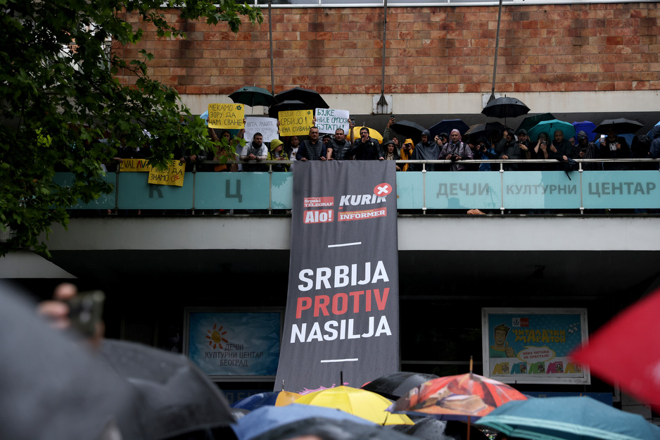 Demonstranti su ponovo iznijeli svoje zahtjeve za ukidanje tabloida koji šire mržnju (Foto: EPA-EFE)