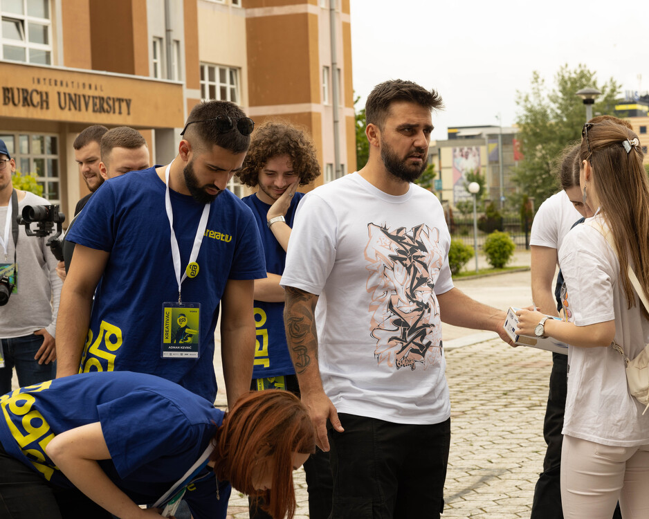 Frenkie na Kreativ Festu (Foto: Iman Čordalija, Amina Alić i Lejla Mujaković)