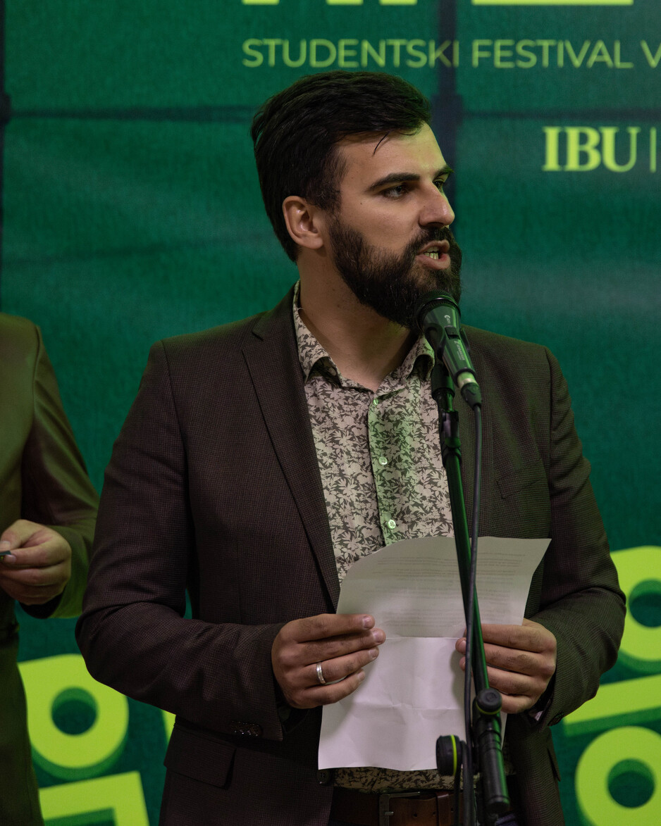 Emir Klepo na Kreativ Festu (Foto: Iman Čordalija, Amina Alić i Lejla Mujaković)