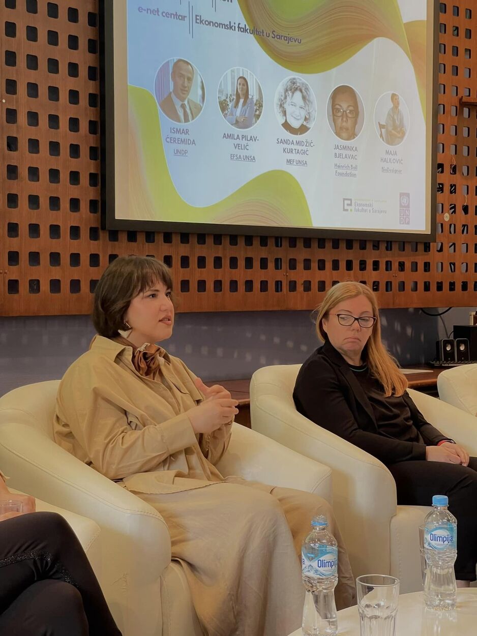 Maja Halilović i Jasminka Bjelavac (Foto: EFSA)