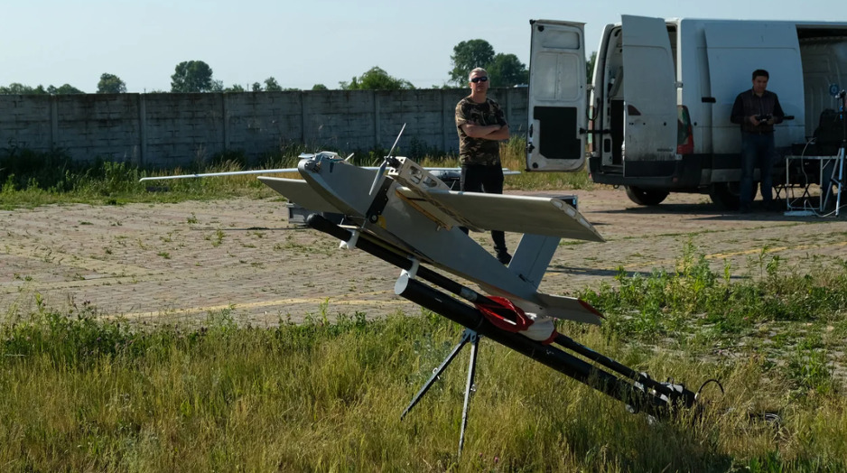 Borovyk i dron koji je napravio pod nazivom