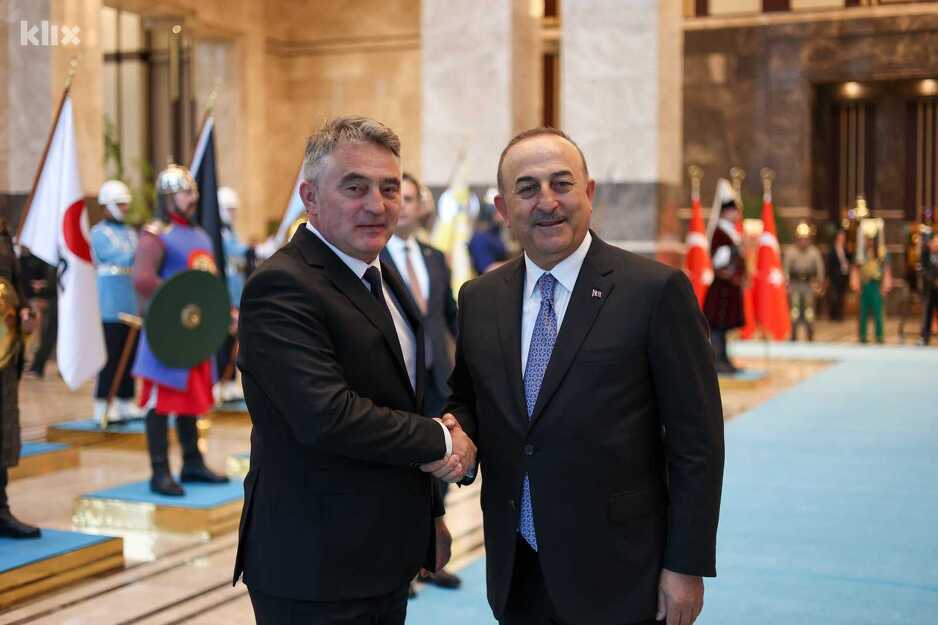 Željko Komšić i Mevlut Cavusoglu (Foto: Klix.ba)