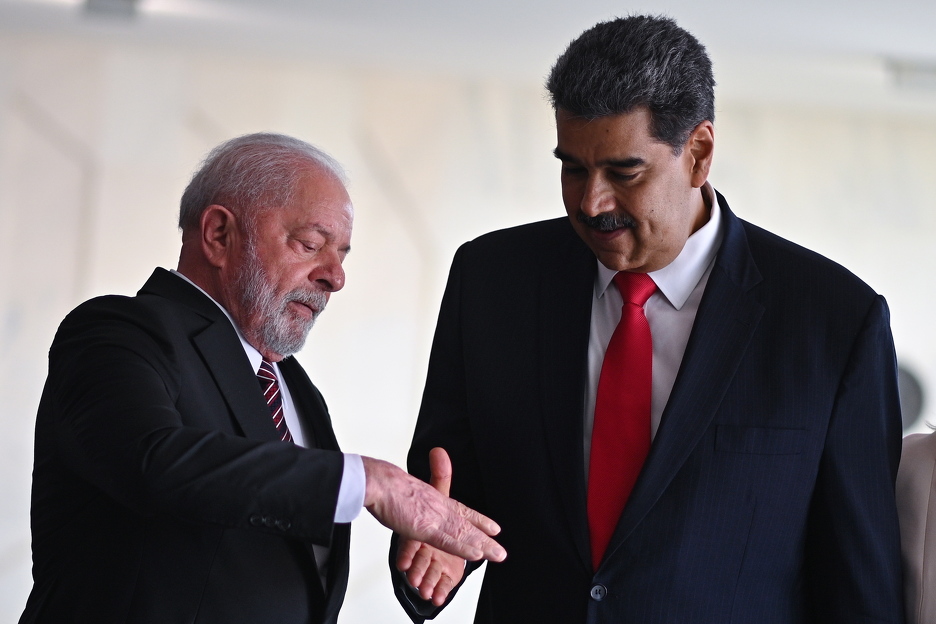 Lula da Silva srdačno dočekao Madura (Foto: EPA-EFE)