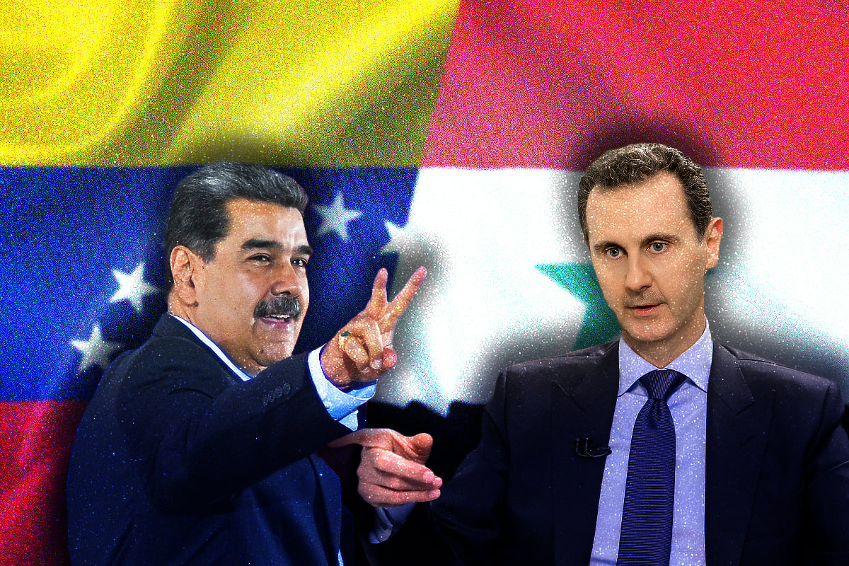 Nicolas Maduro i Bashar al-Assad (Ilustracija: A. L./Klix.ba)