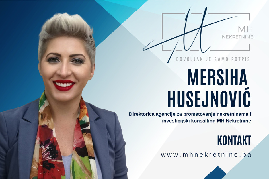 Mersiha Husejnović, direktorica agencije MH Nekretnine