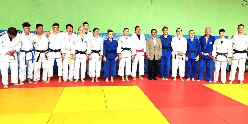 Kampu su prisustvovali i najbolje bh. judoke, Larisa Cerić, Aleksandra i Anđela Samardžić, te Toni Miletić.